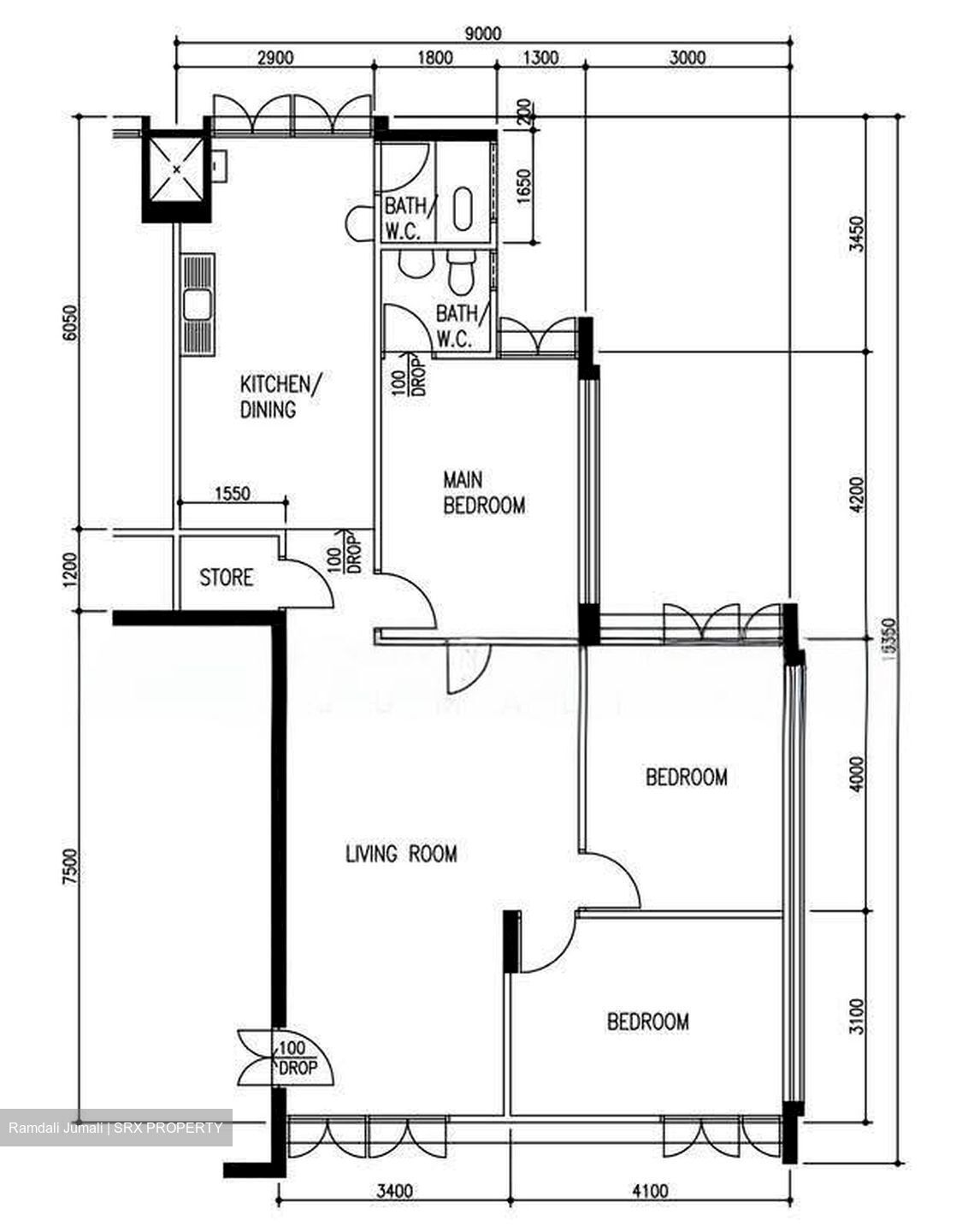 Blk 483 Jurongville @ Street 41 (Jurong West), HDB 4 Rooms #625053001